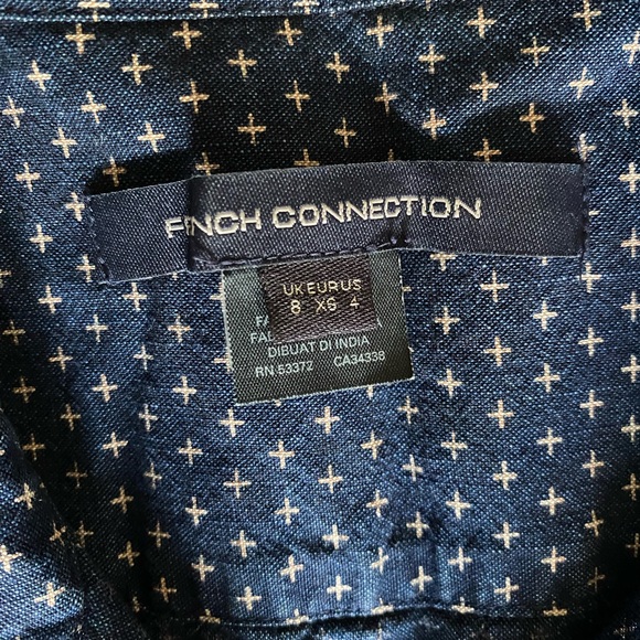 French Connection button down dress - Picture 3 of 6
